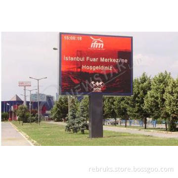 P16 Outdoor LED Billboard Display , 1R1G1B Advertising Led